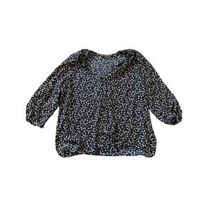 NYDJ Floral Pintuck Blouse – Size L